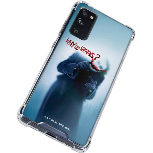 The Dark Knight Why So Serious Galaxy S20 FE Clear Case